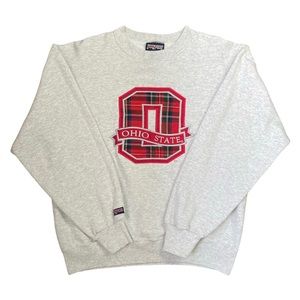 Vintage Ohio State University crewneck sweater pullover sweatshirt
